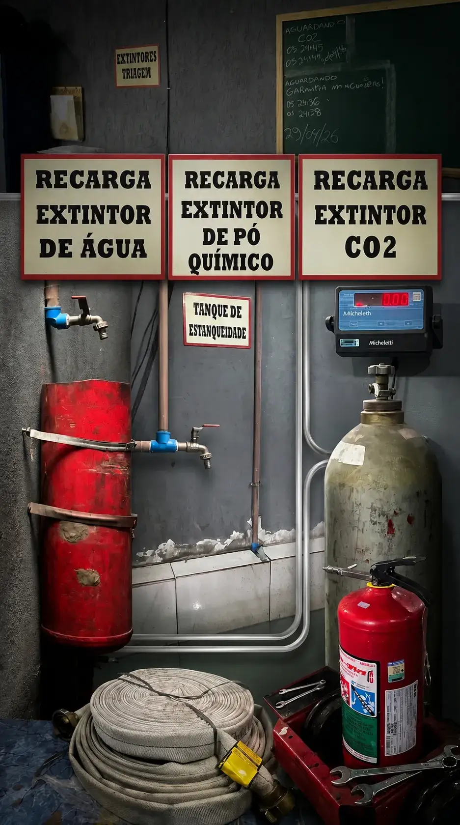 Recarga de extintores RetenFire